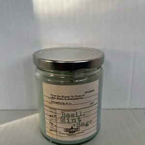 Basil, Mint + Sage Scented Candle